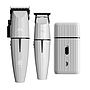 JRL Onyx White Ghost Kit Trio Clipper, Trimmer and Shaver