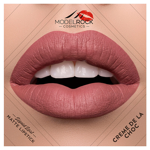Modelrock Liquid Last Matte Lipstick - Creme De La Choc